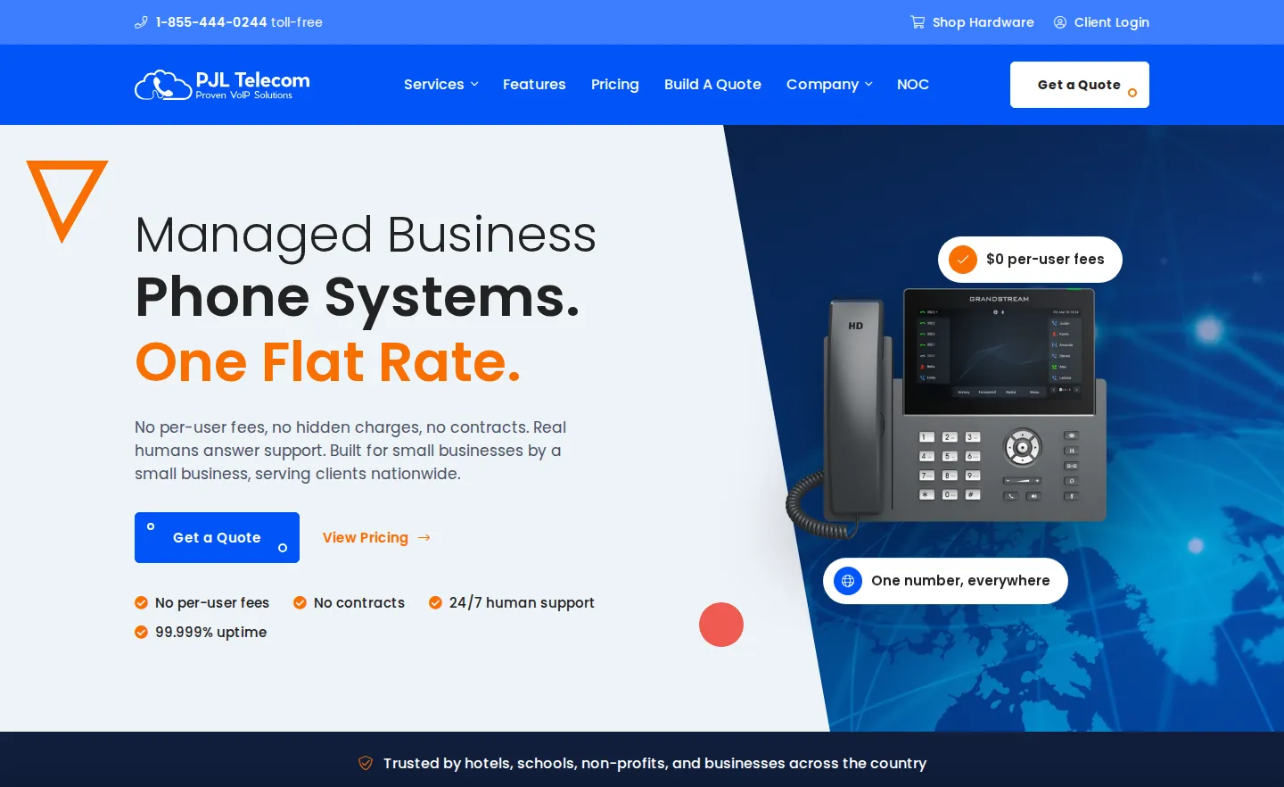 PJL Telecom homepage